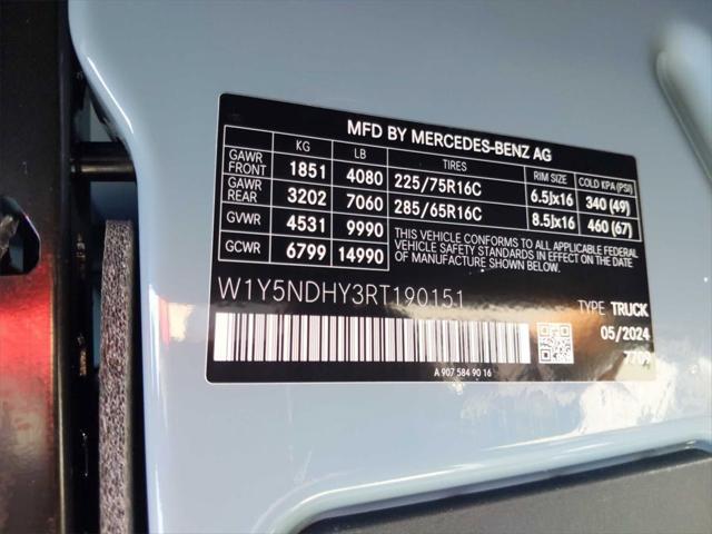 new 2024 Mercedes-Benz Sprinter 3500 car, priced at $73,164