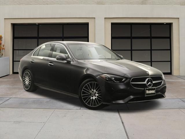 used 2022 Mercedes-Benz C-Class car, priced at $32,998