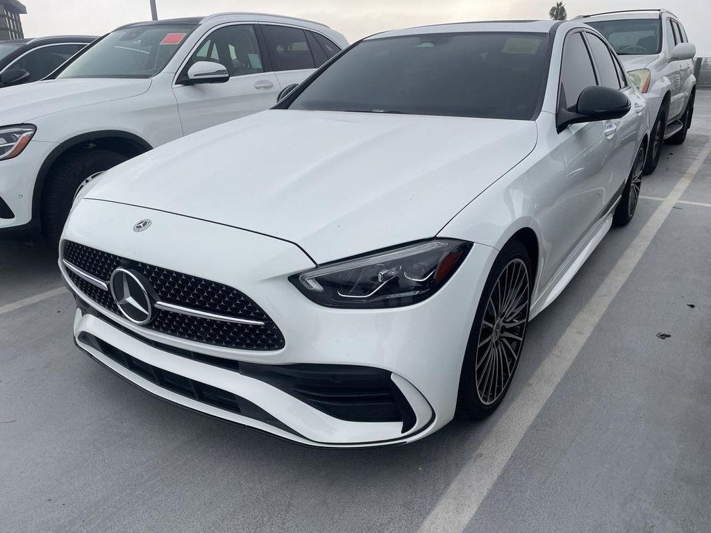 used 2023 Mercedes-Benz C-Class car, priced at $32,999