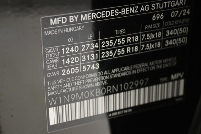 used 2024 Mercedes-Benz EQB 300 car, priced at $50,294