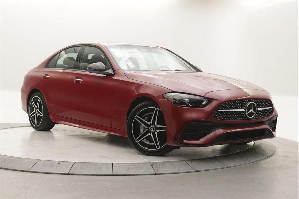 new 2025 Mercedes-Benz C-Class car, priced at $58,495