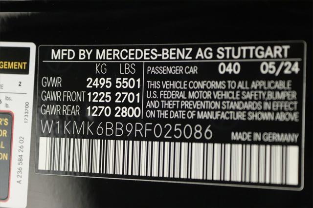 new 2024 Mercedes-Benz CLE 450 car, priced at $76,095