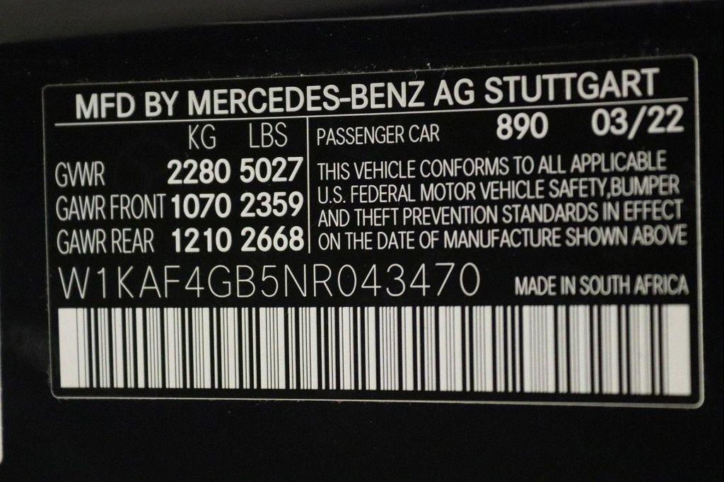 used 2022 Mercedes-Benz C-Class car, priced at $32,595
