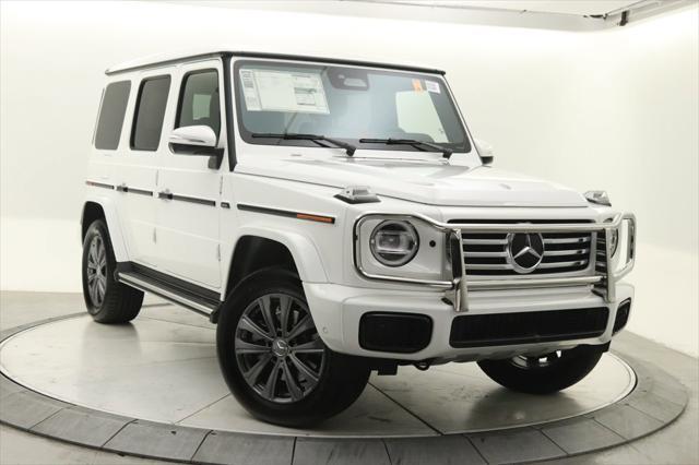 new 2025 Mercedes-Benz G-Class car, priced at $160,420