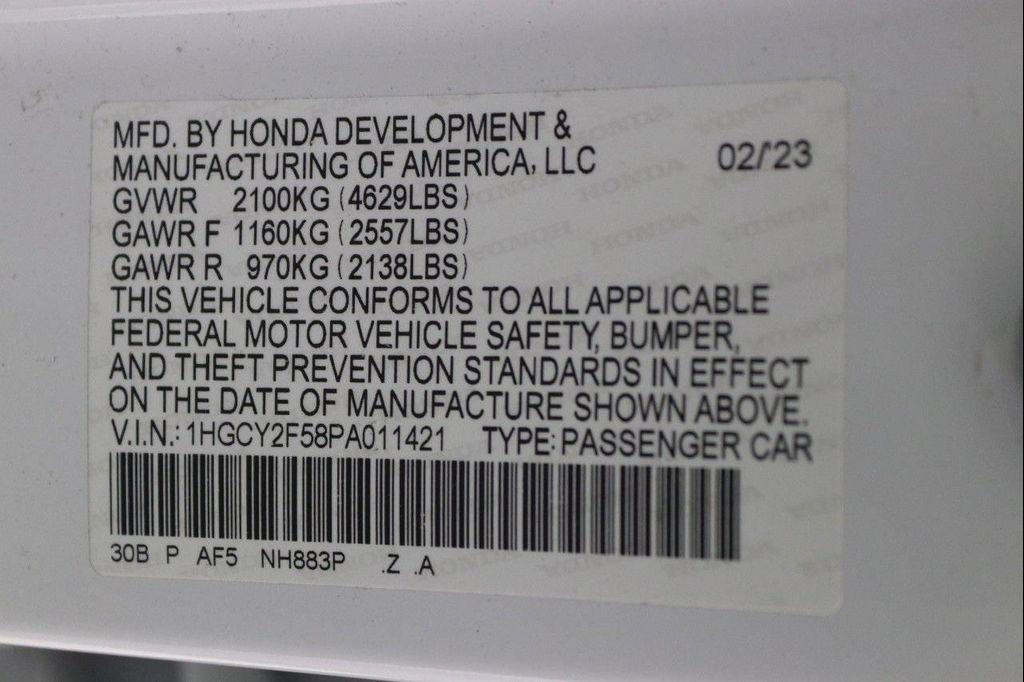 used 2023 Honda Accord Hybrid car, priced at $25,999