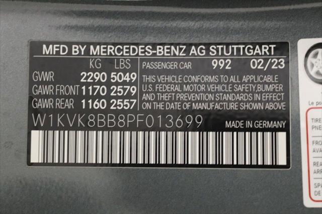 used 2023 Mercedes-Benz AMG SL 63 car, priced at $146,895