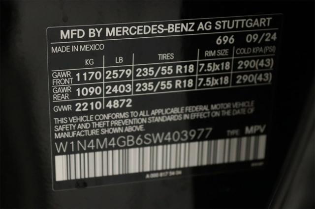 new 2025 Mercedes-Benz GLB 250 car, priced at $47,145