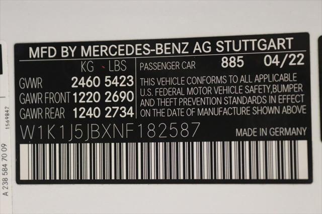 used 2022 Mercedes-Benz E-Class car, priced at $45,995