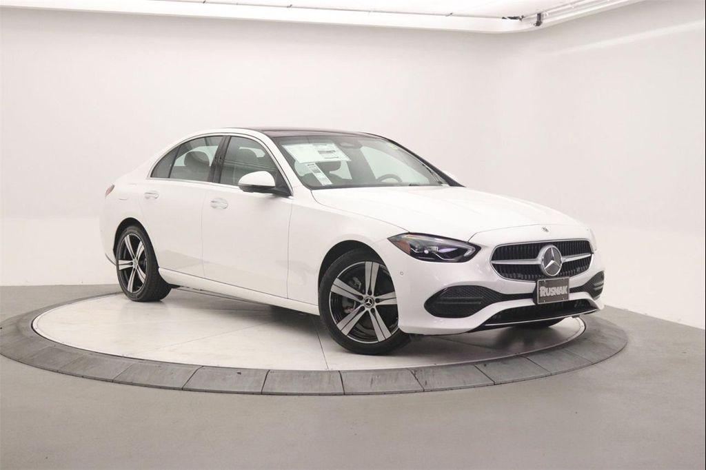 new 2025 Mercedes-Benz C-Class car, priced at $51,085