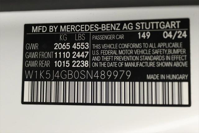 new 2025 Mercedes-Benz CLA 250 car, priced at $49,065