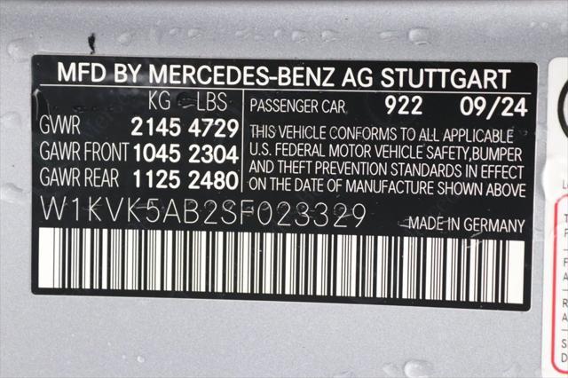 new 2025 Mercedes-Benz AMG SL 43 car, priced at $114,700