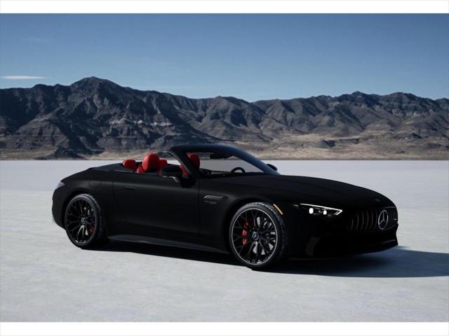 new 2025 Mercedes-Benz AMG SL 55 car, priced at $160,370