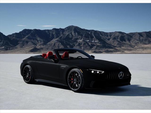 new 2025 Mercedes-Benz AMG SL 55 car, priced at $160,370