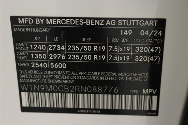 used 2024 Mercedes-Benz EQB 250 car, priced at $49,293