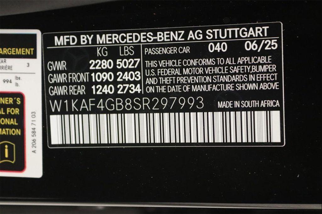 new 2025 Mercedes-Benz C-Class car, priced at $49,635