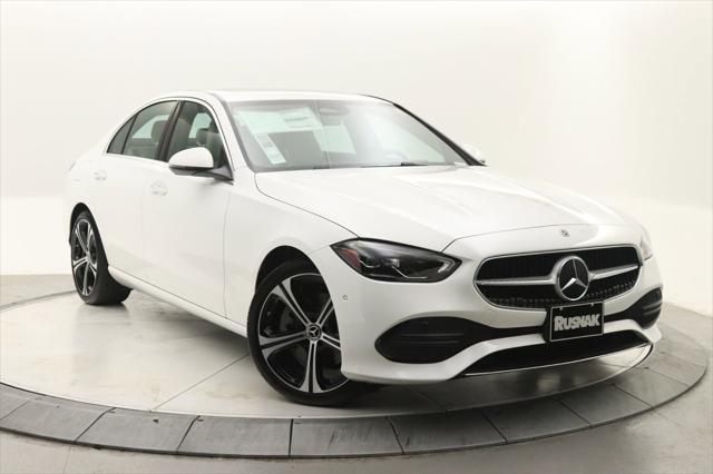 new 2024 Mercedes-Benz C-Class car, priced at $48,735