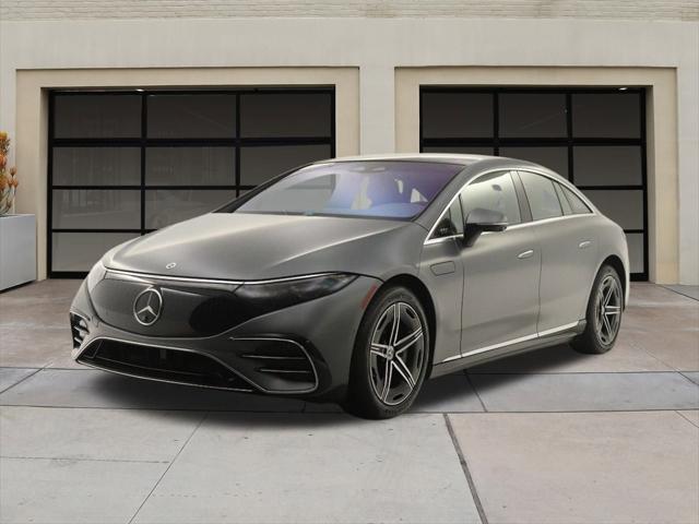 used 2022 Mercedes-Benz EQS 580 car, priced at $54,998