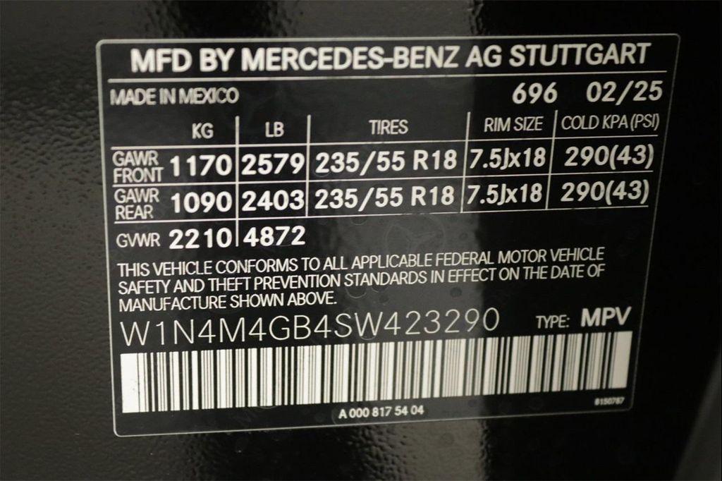 new 2025 Mercedes-Benz GLB 250 car, priced at $48,645