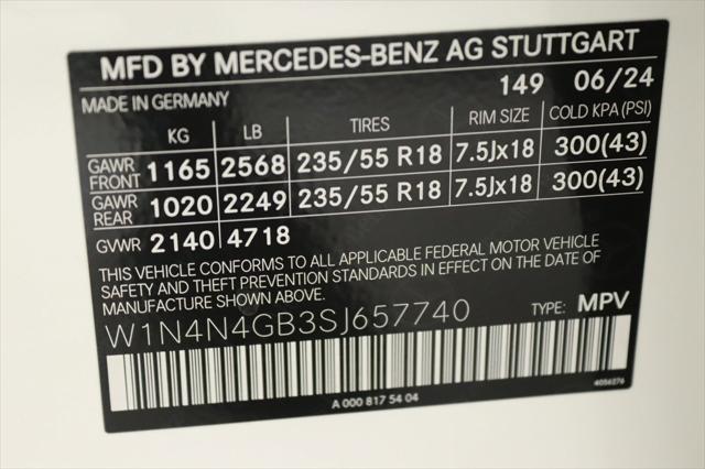 new 2025 Mercedes-Benz GLA 250 car, priced at $45,650