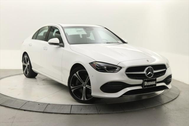 new 2024 Mercedes-Benz C-Class car, priced at $49,185