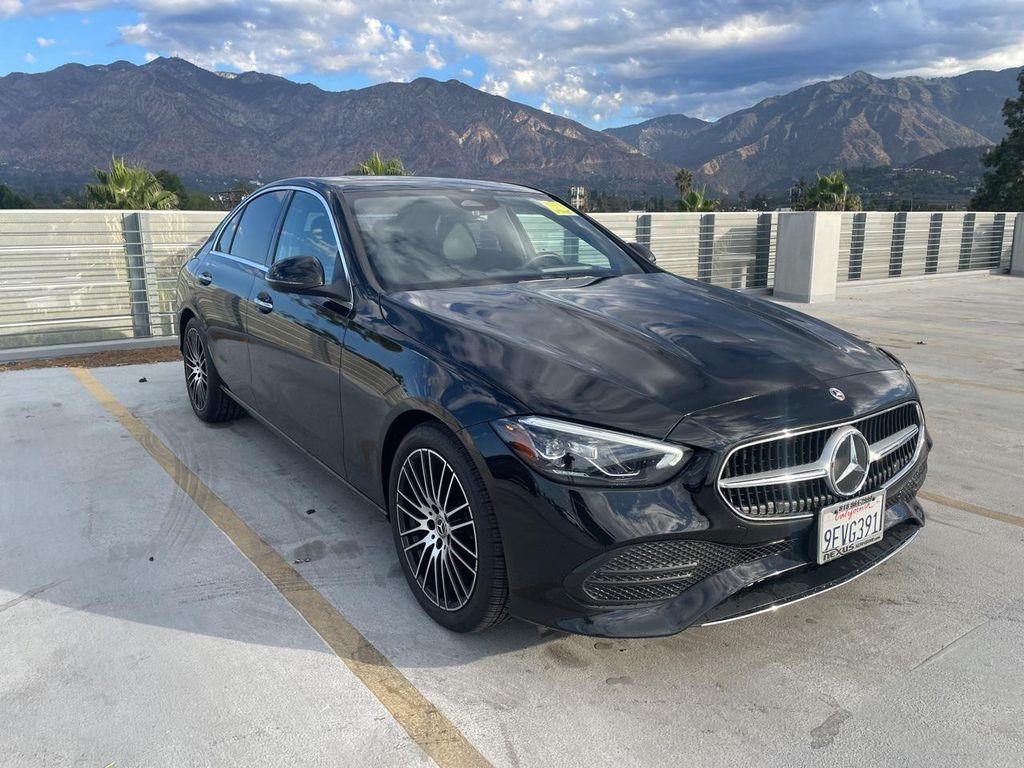 used 2023 Mercedes-Benz C-Class car, priced at $33,999