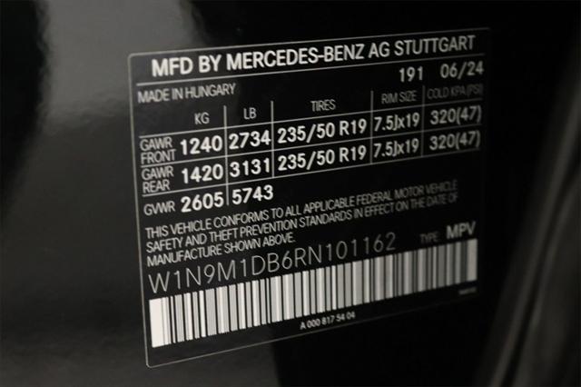 new 2024 Mercedes-Benz EQB 350 car, priced at $67,550