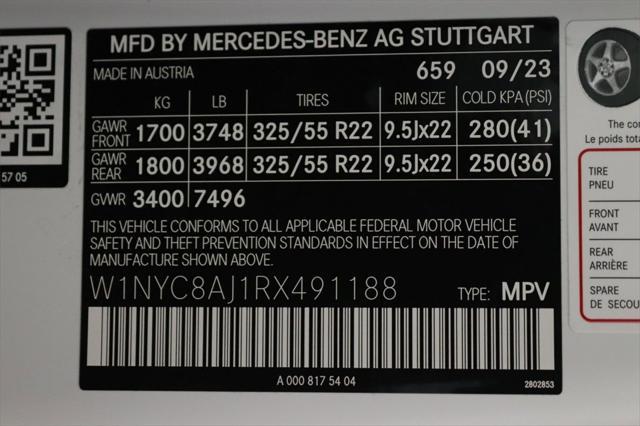 new 2024 Mercedes-Benz AMG G 63 car, priced at $376,470