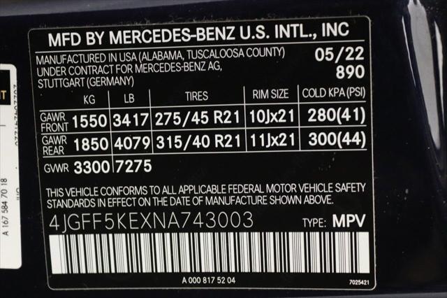 used 2022 Mercedes-Benz GLS 450 car, priced at $55,997