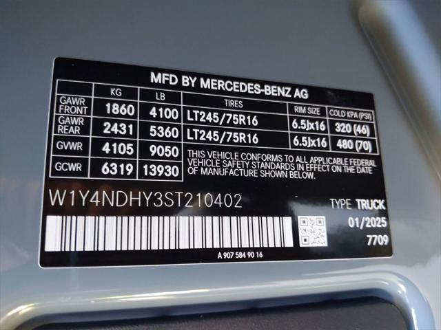 new 2025 Mercedes-Benz Sprinter 2500 car, priced at $73,210