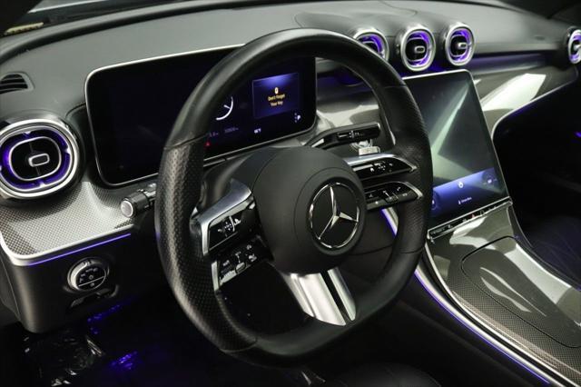 used 2022 Mercedes-Benz C-Class car, priced at $37,998