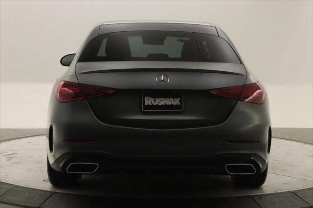 used 2022 Mercedes-Benz C-Class car, priced at $37,998