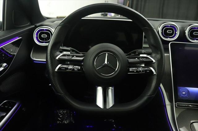 used 2022 Mercedes-Benz C-Class car, priced at $37,998