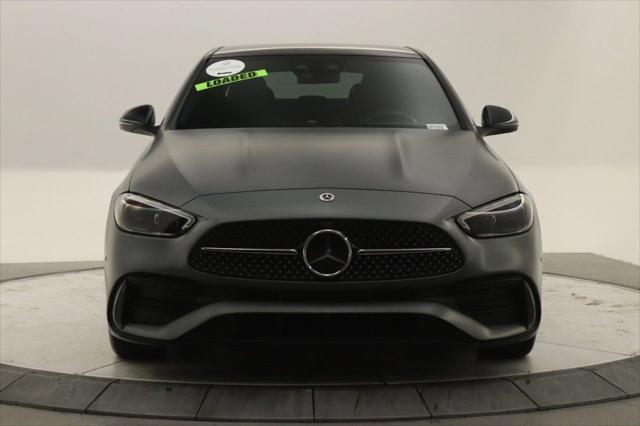 used 2022 Mercedes-Benz C-Class car, priced at $37,998