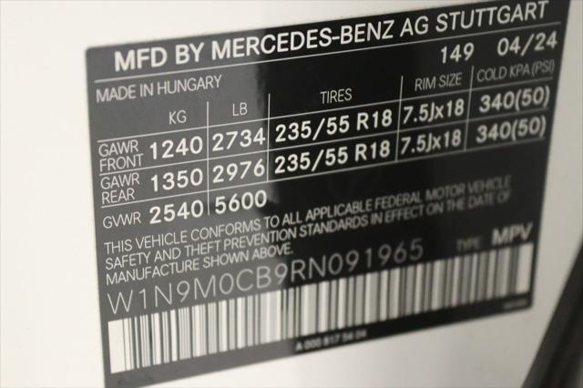 used 2024 Mercedes-Benz EQB 250 car, priced at $46,993