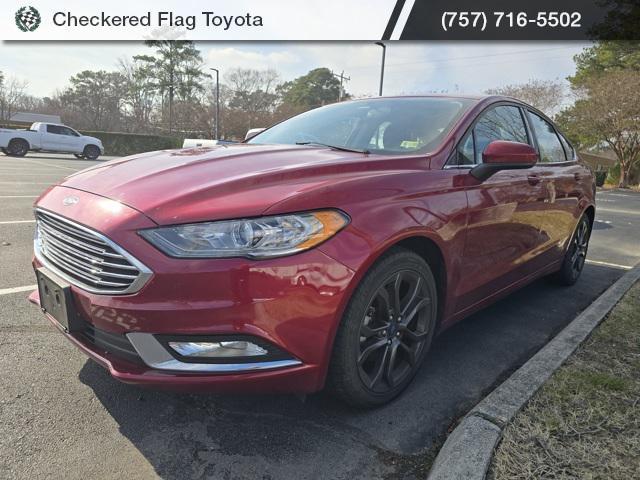 used 2018 Ford Fusion car, priced at $12,778