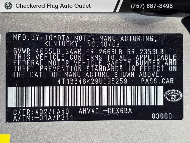 used 2009 Toyota Camry Hybrid car, priced at $10,367