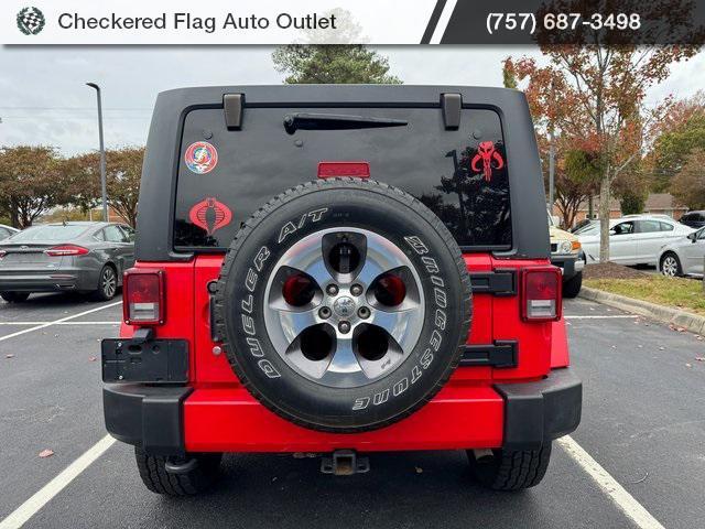 used 2016 Jeep Wrangler Unlimited car, priced at $21,490