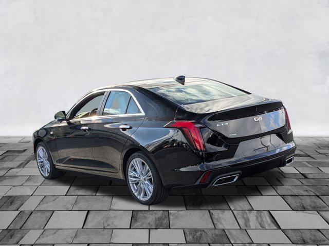 new 2025 Cadillac CT4 car, priced at $45,189