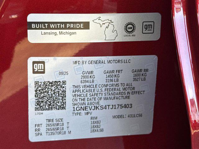 new 2026 Chevrolet Traverse car, priced at $48,512