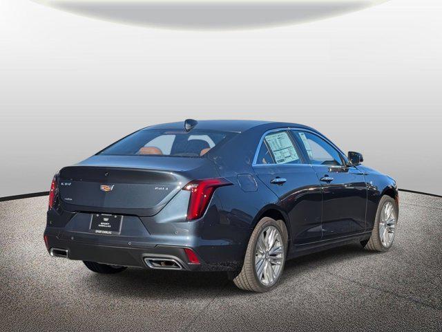 new 2025 Cadillac CT4 car, priced at $45,814