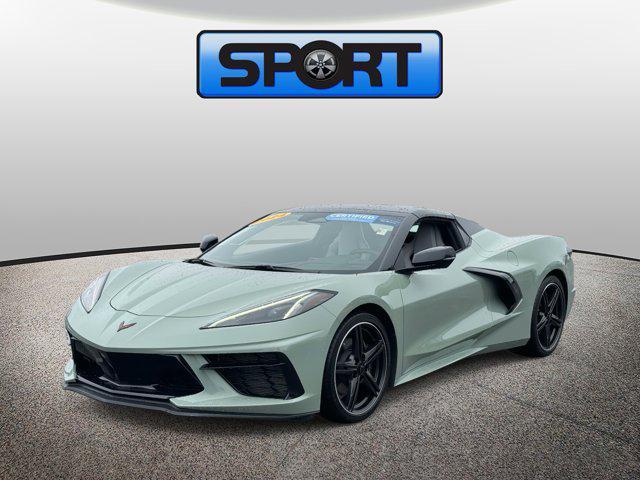 used 2024 Chevrolet Corvette car, priced at $71,600