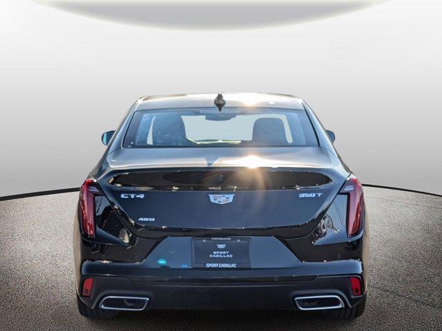 new 2025 Cadillac CT4 car, priced at $48,439