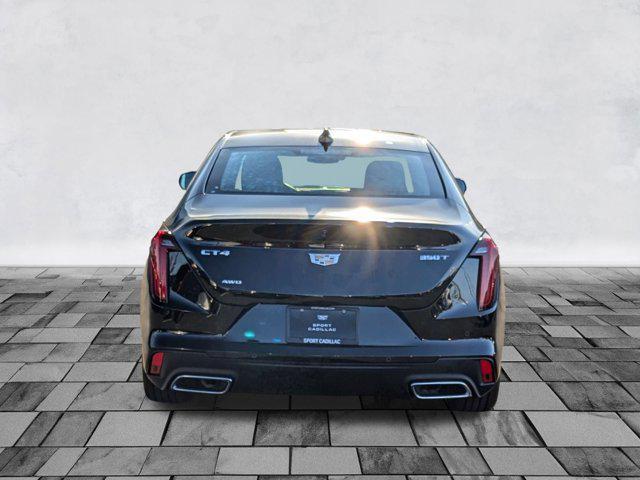 new 2025 Cadillac CT4 car, priced at $48,439