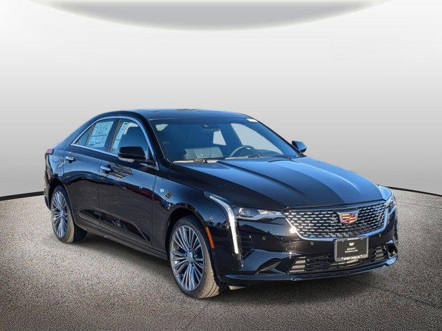 new 2025 Cadillac CT4 car, priced at $48,439