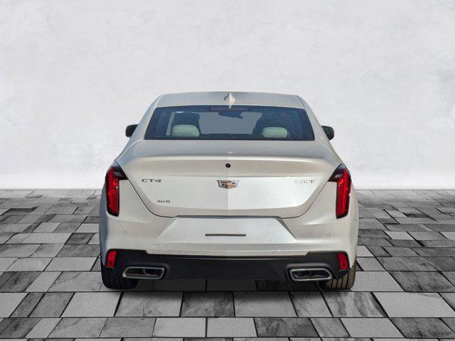 new 2025 Cadillac CT4 car, priced at $46,614