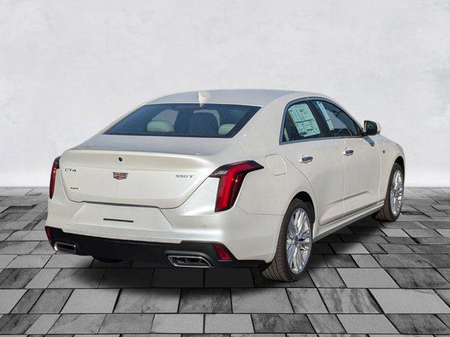 new 2025 Cadillac CT4 car, priced at $46,614