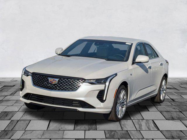 new 2025 Cadillac CT4 car, priced at $46,614