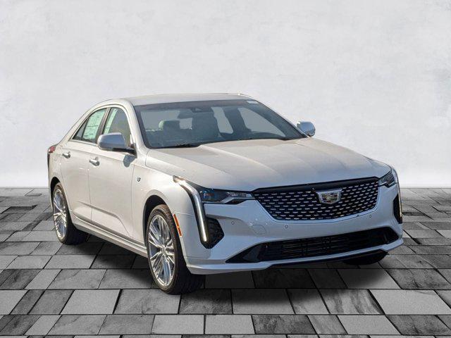 new 2025 Cadillac CT4 car, priced at $46,614