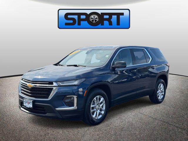 used 2022 Chevrolet Traverse car, priced at $23,500