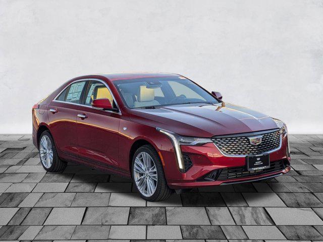 new 2025 Cadillac CT4 car, priced at $46,414